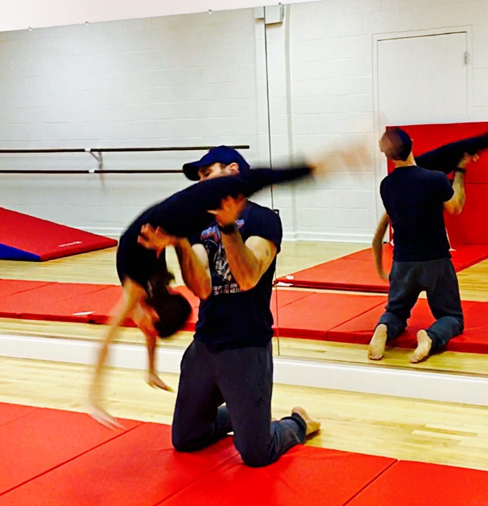 Acrobatics/Tumbling Twirl